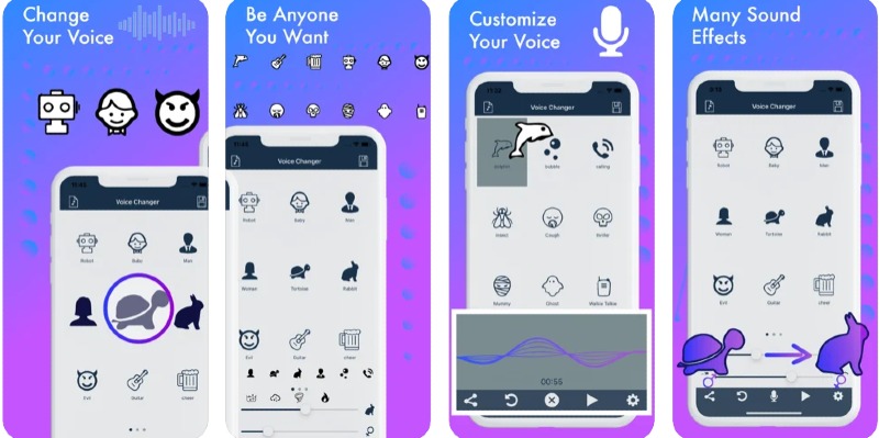 voice changer for whatsapp ios