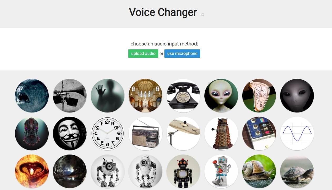 change the voice online