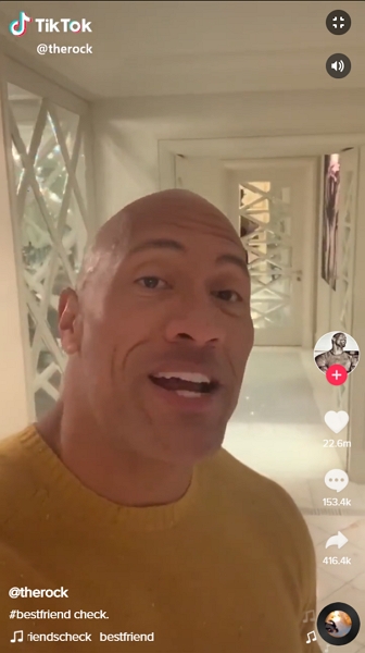 the rock eye brow video｜TikTok Search