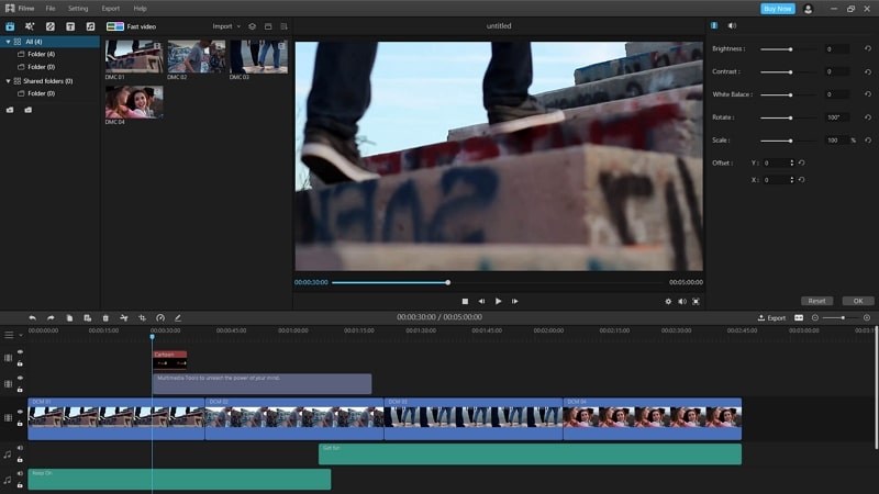 Filme editor