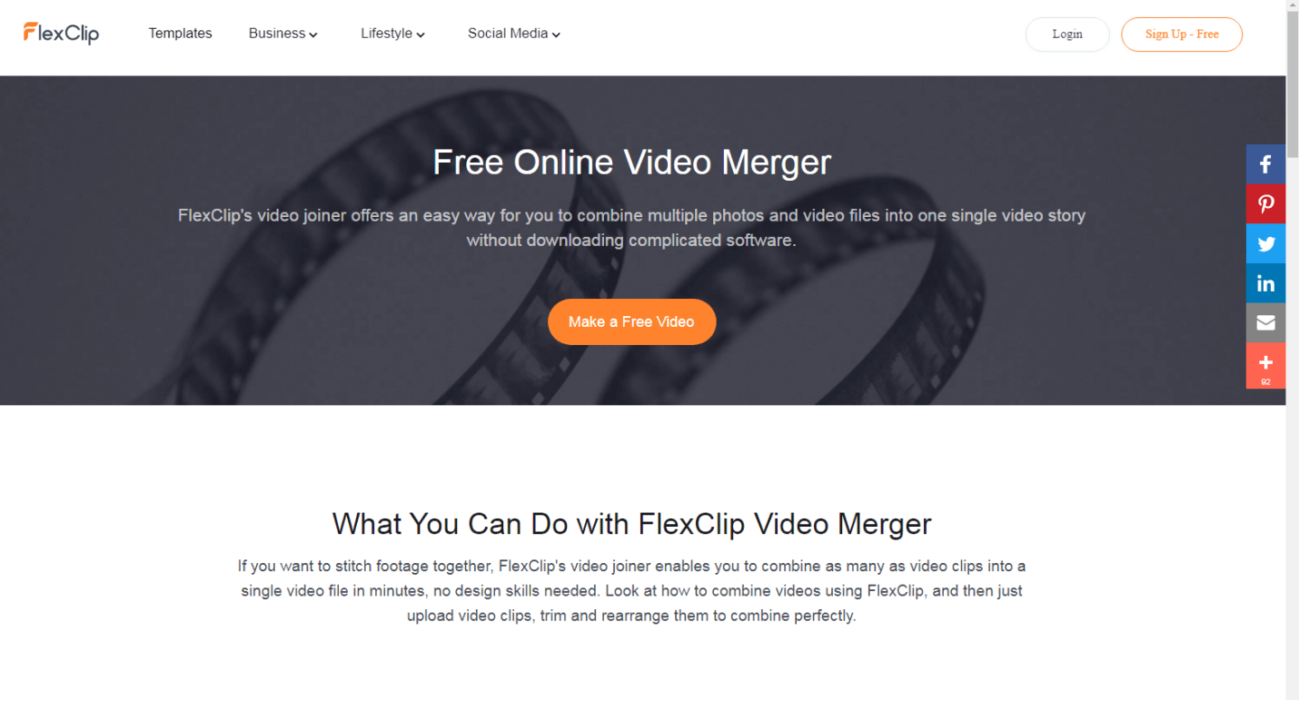 flexclip website