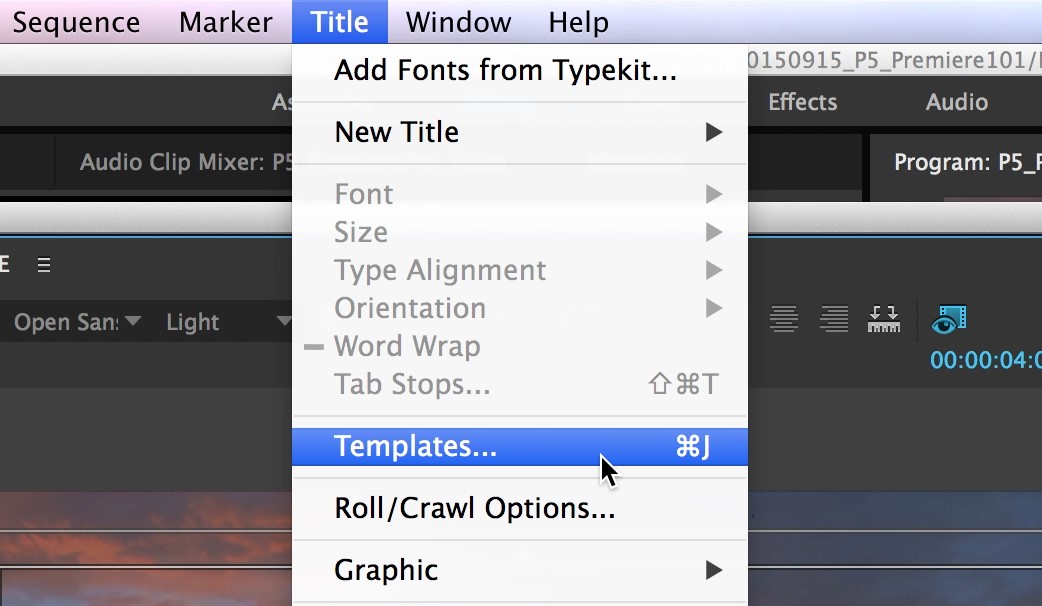 how to add fonts to adobe premiere pro mac