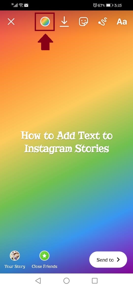 how to add text to instagram video 5