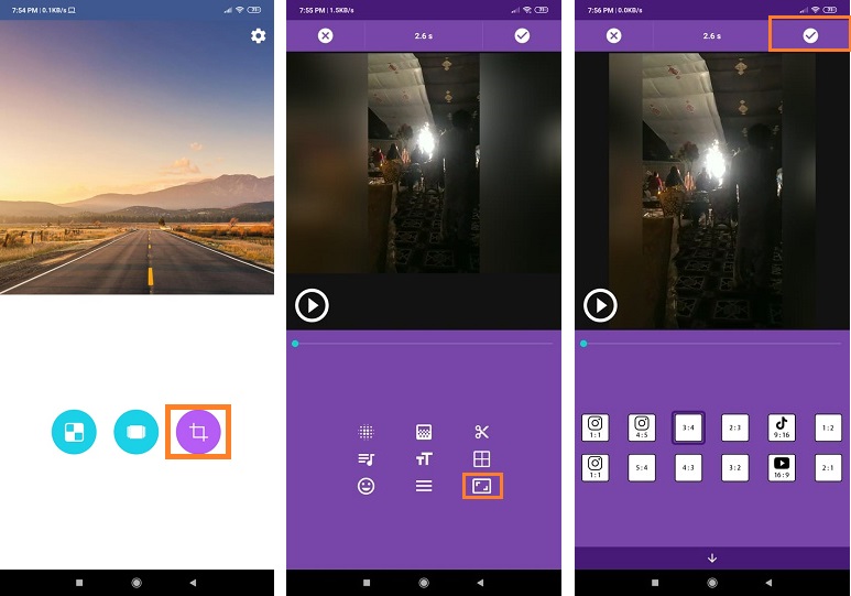 resize video Android-4