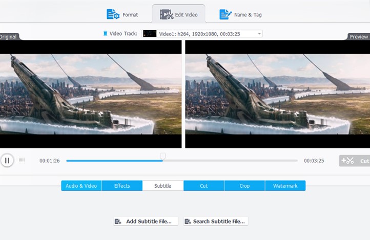 apowersoft online video converter cropping