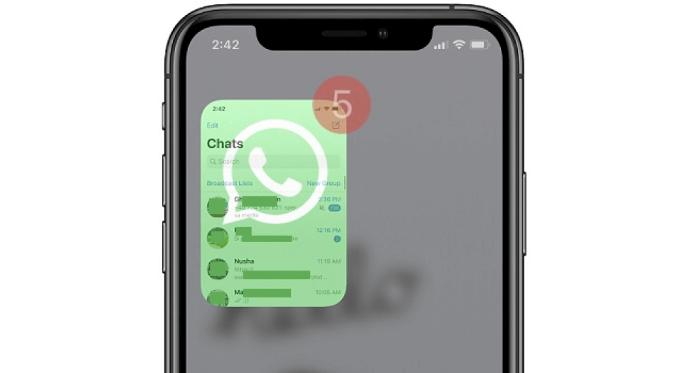Problèmes de WhatsApp dans iPhone iOS 16