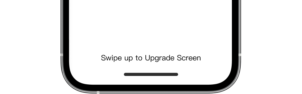 L'iPhone reste bloqué sur l'écran « Balayer vers le haut pour mettre à jour »