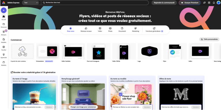 Adobe Express - Générateur de logo professionnel