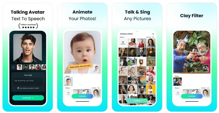 DreamFace - app pour faire chanter une photo