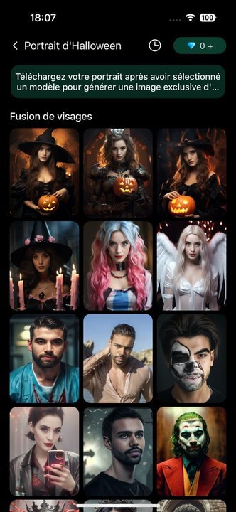 styles de photos de profil d'Halloween