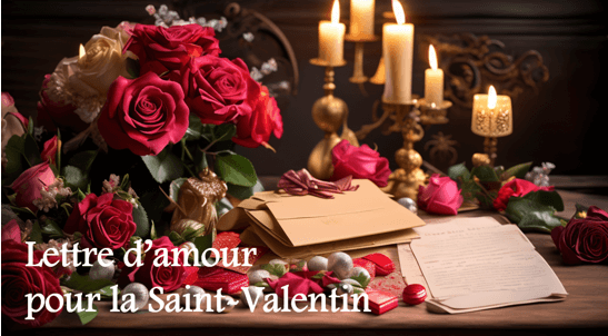 Lettre d’amour de Saint-Valentin