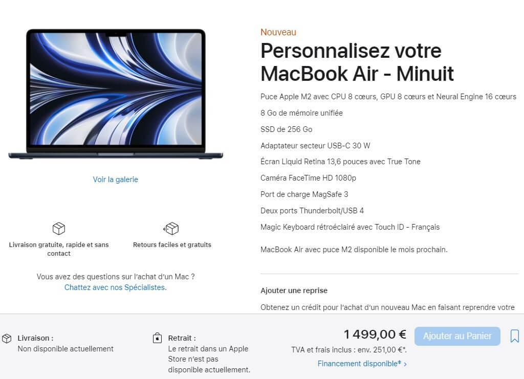 Apple Macbook Air