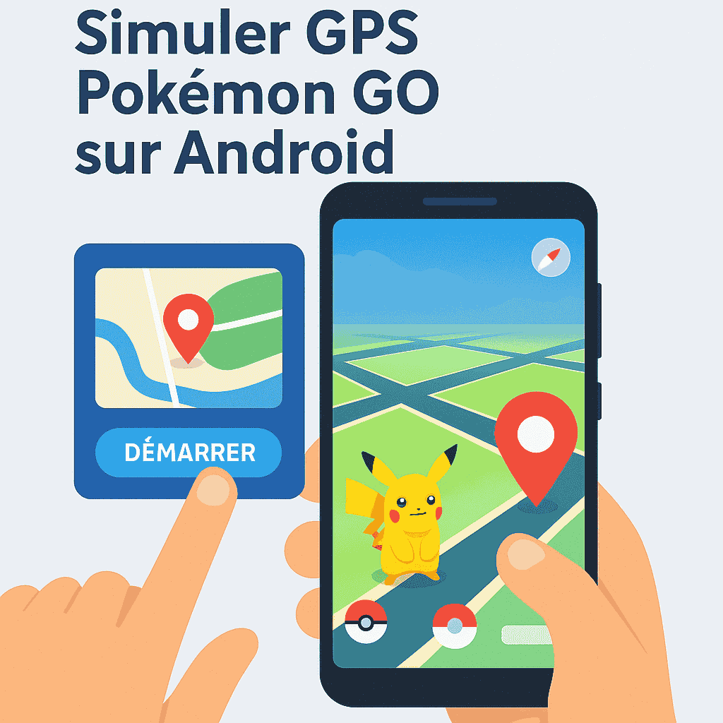 méthodes pour faire Fake GPS de Pokemon Go sur Android