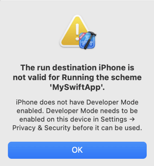 activer le mode développeur sur iOS 16