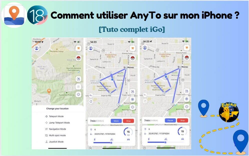 Comment utiliser Anyto sur iPhone ? Guide iGo