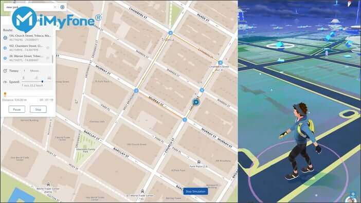 iMyFone AnyTo application pour changer la localisation