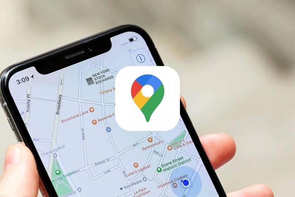 Google Maps，application de géolocalisation du portable