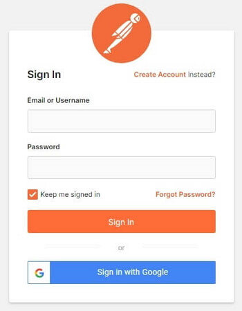 create a GetPostman account