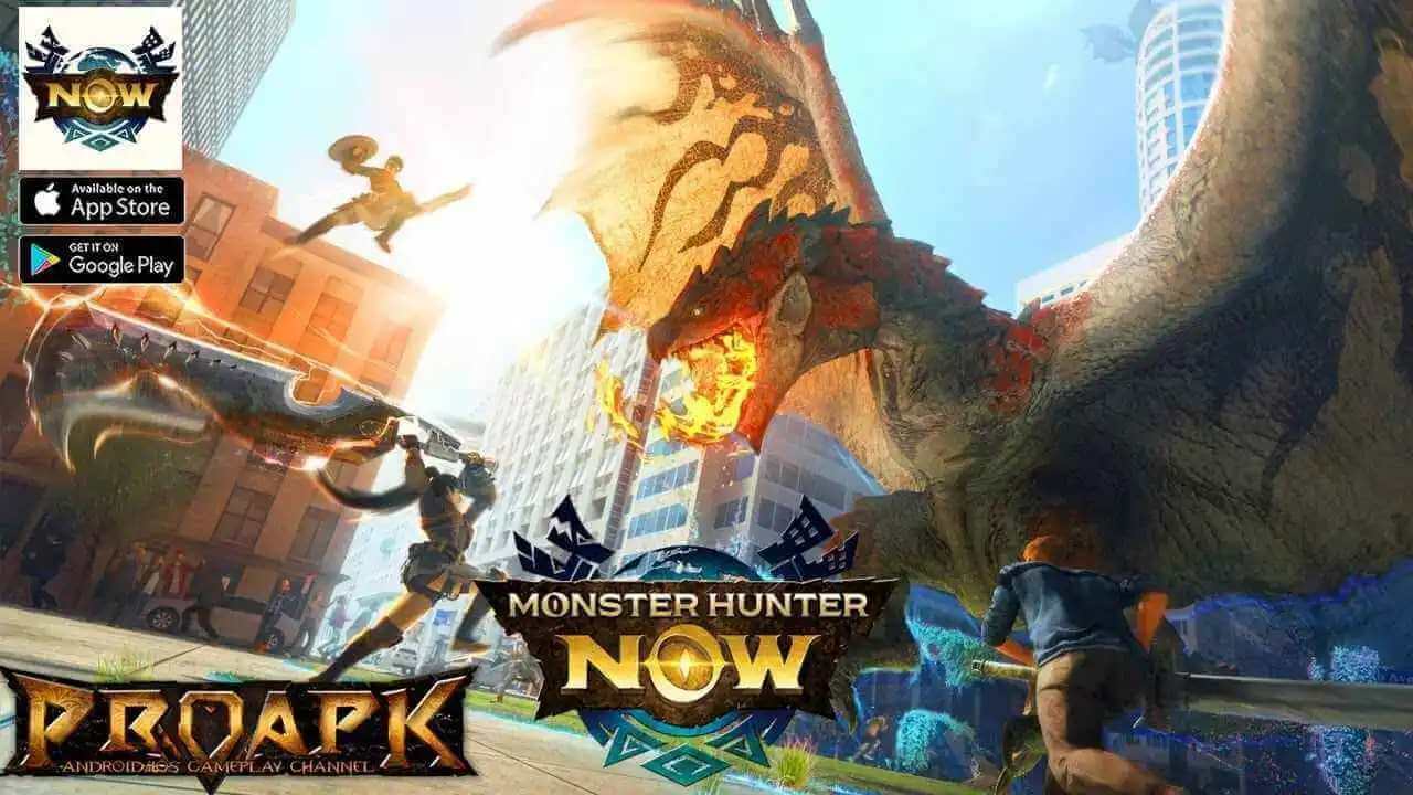 Connexion de Monster Hunter Now