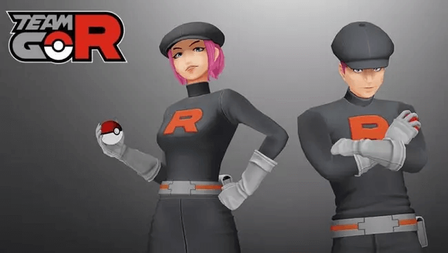 La Team Rocket dans Pokémon GO