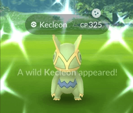 Kecleon, pokémon le plus rare disponible dans les PokeStops