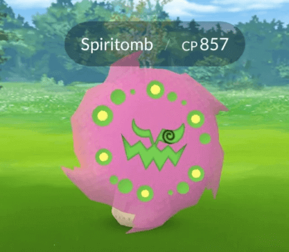 Spiritomb, pokémon rare pour Halloween seulement