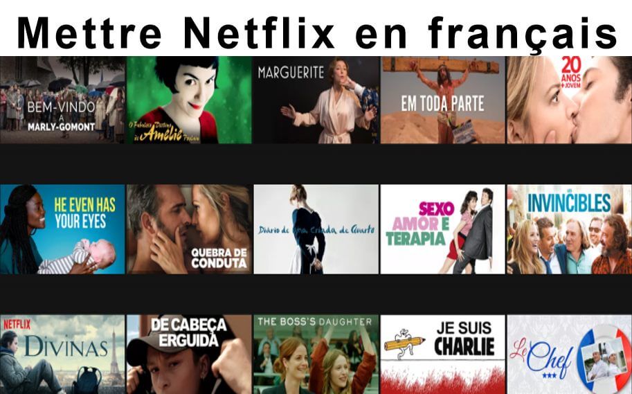 Mettre Netflix en français pour avoir accès à des sous-titres français