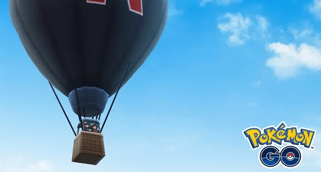 Team Rocket Pokémon GO Hot Air Balloons