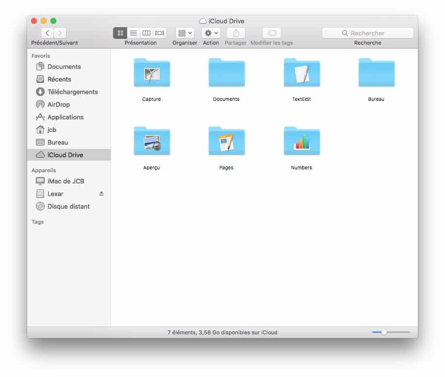 Télécharger iCloud backup sur Mac