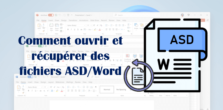 ouvrir et récupérer les fichiers .asd