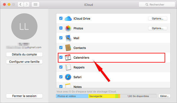 synchroniser votre calendrier de Mac à iPhone en utilisant iCloud