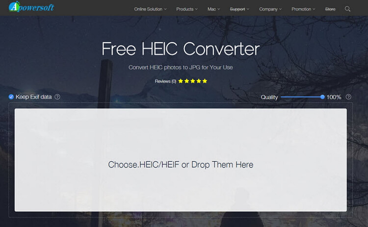 convertir images HEIC en JPG avec Apowersoft