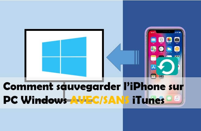 [Guide complet] Sauvegarder l’iPhone sur PC Windows AVEC/SANS iTunes