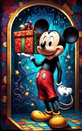 Papiers peints Disney de Noël