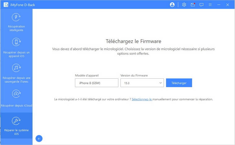 télécharger le micrologiciel