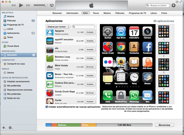 récupérer les applications iPhone supprimées dans iTunes
