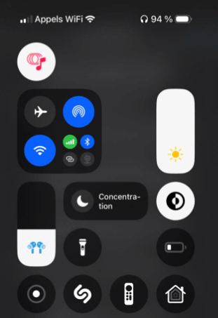 Icône de Musique Tactile sur iOS 18