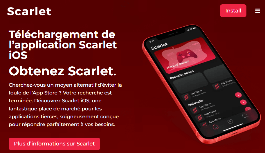 installer iPAs sur Scarlet iOS