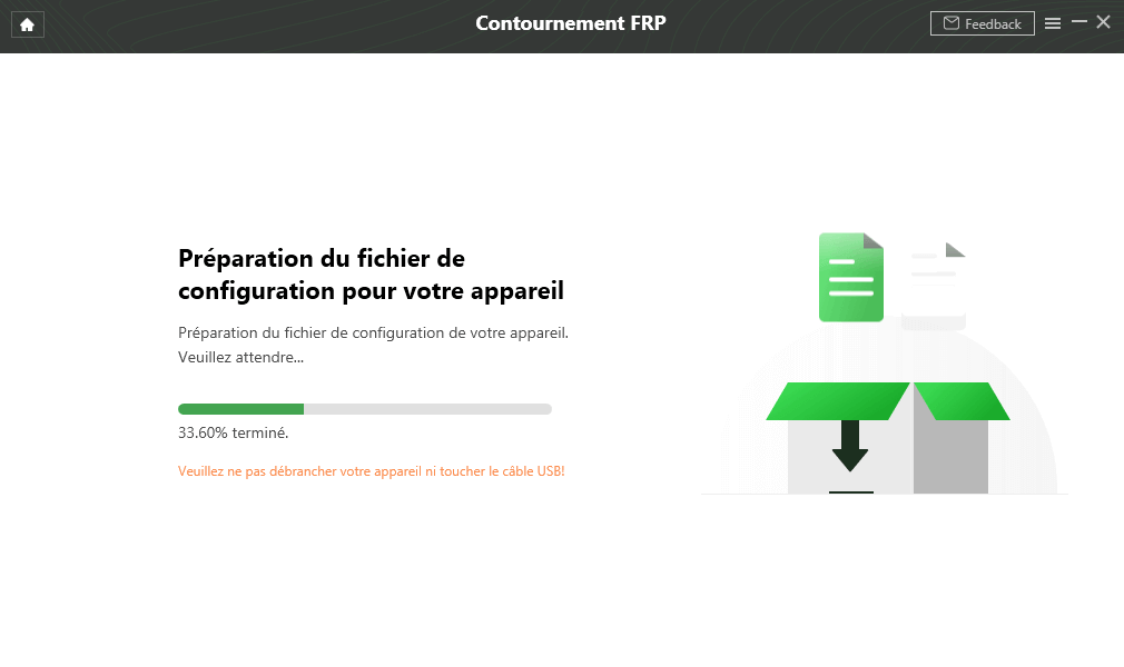 préparer la configuration pour votre appareil connecté