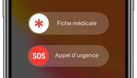 Activer l'iPhone en utilisant l'appel d'urgence
