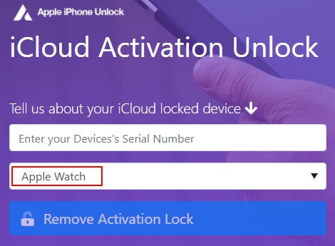 contourner le verrouillage d'activation de l'Apple Watch avec Apple iPhoneUnlock