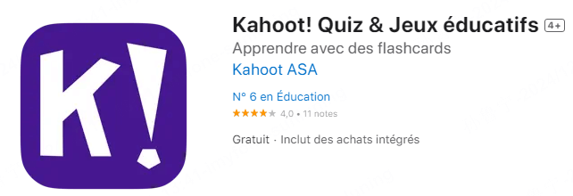 Kahoot! Quiz & Jeux éducatifs