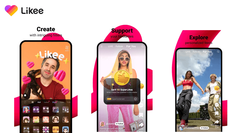 likee, apps comme TikTok pour les adultes