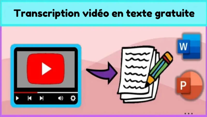 transcription vidéo en texte gratuite