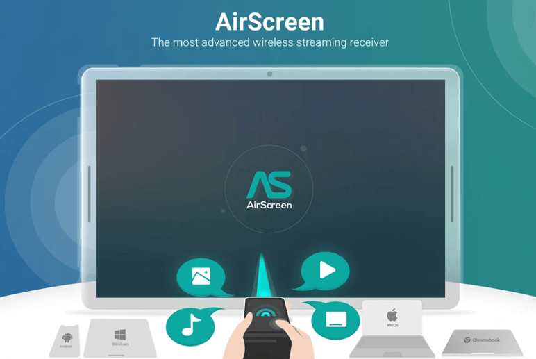 AirScreen, comme Airplay sur Android TV