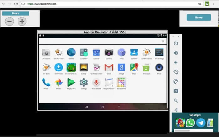 ApkOnline émulateur Android en ligne