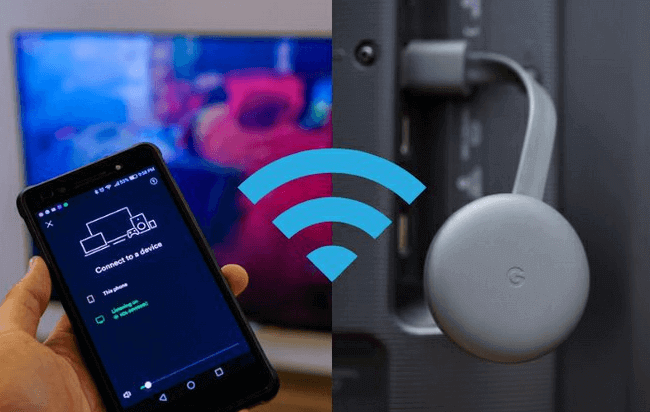 chromecast sur tv