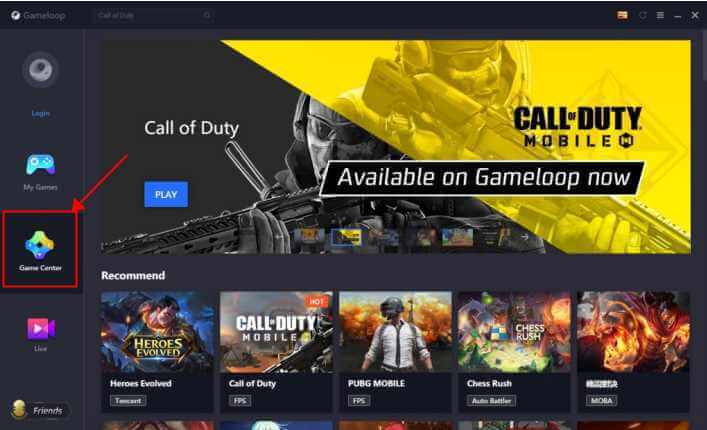 Installer Call of Duty Mobile pour PC dans gameloop