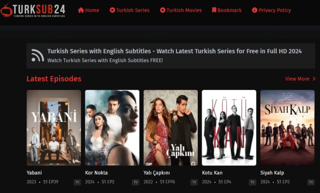 Turksub24 site de streaming truc pour regarder des séries