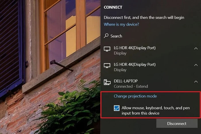 transformer Windows 10 en écran sans fil